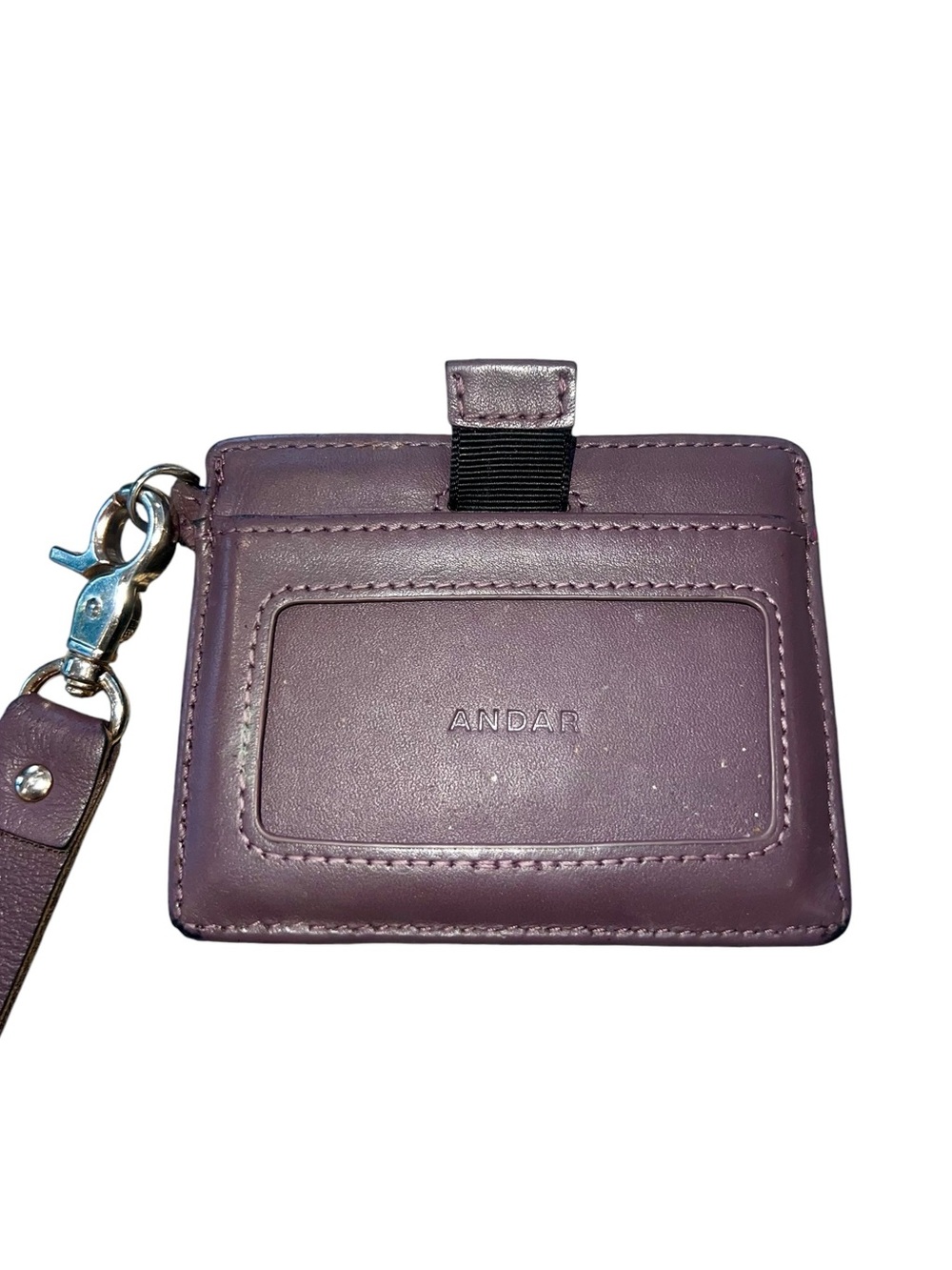 Andar The Denner Wallet Key and Card Holder Plum - Picture 2 of 3